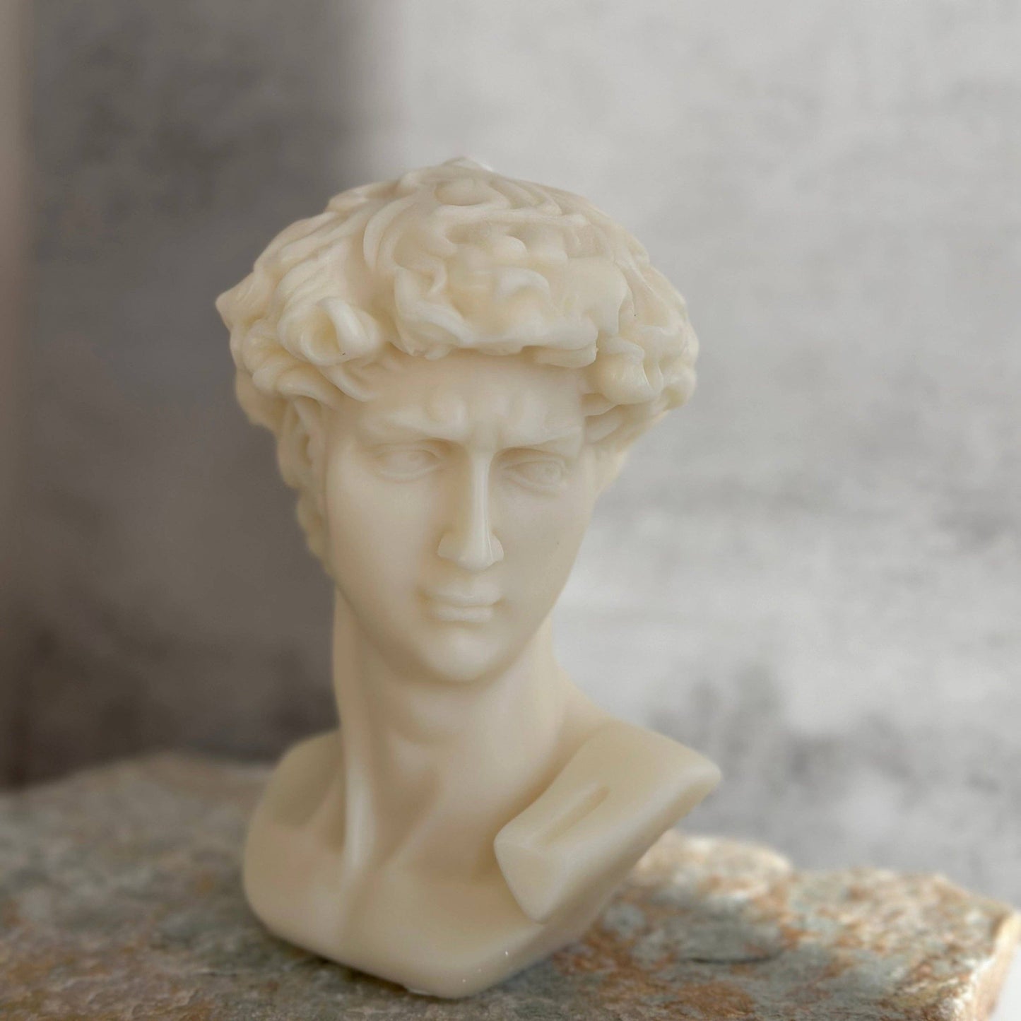 David Bust Candle