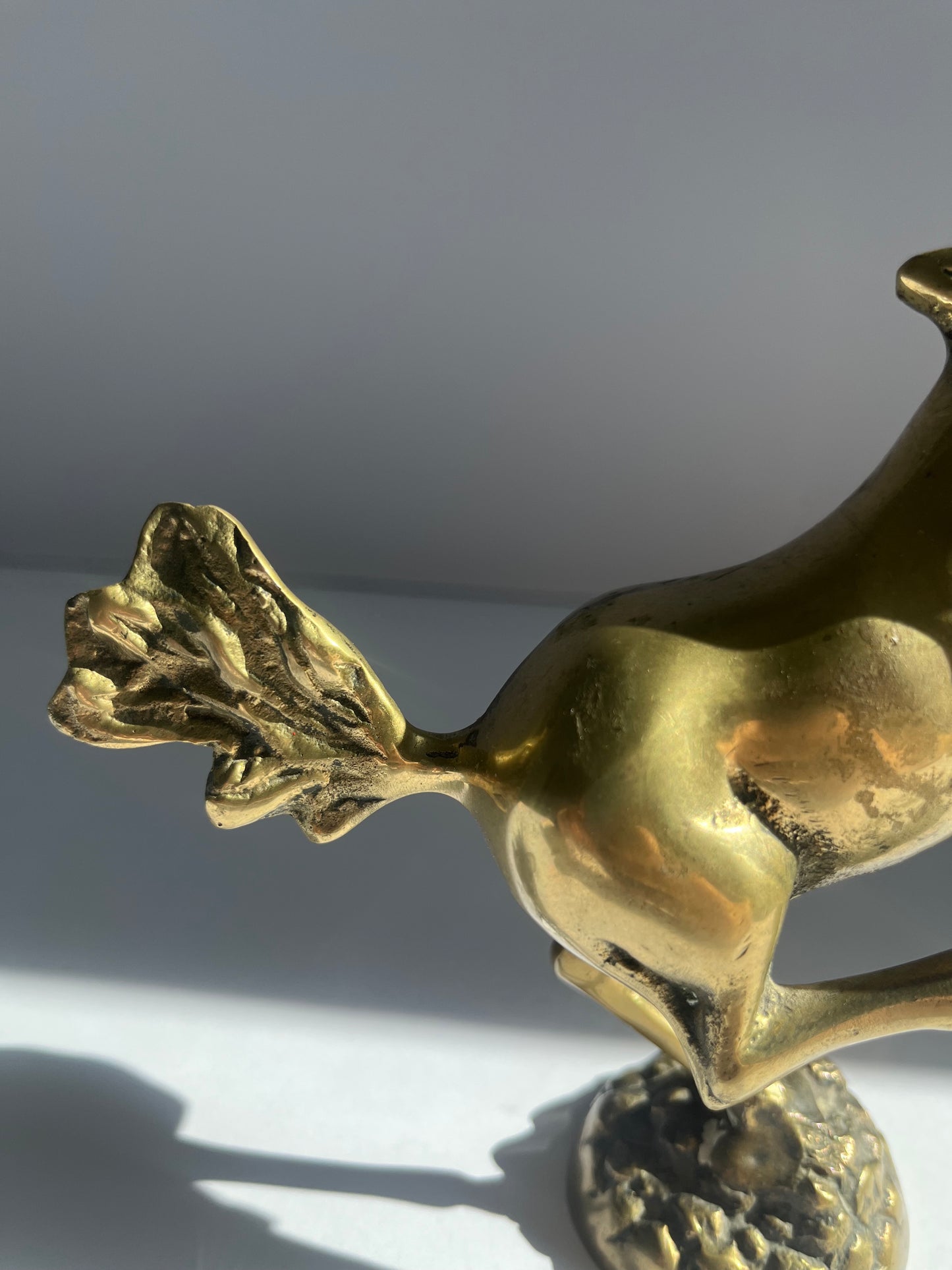 Vintage Brass Horse