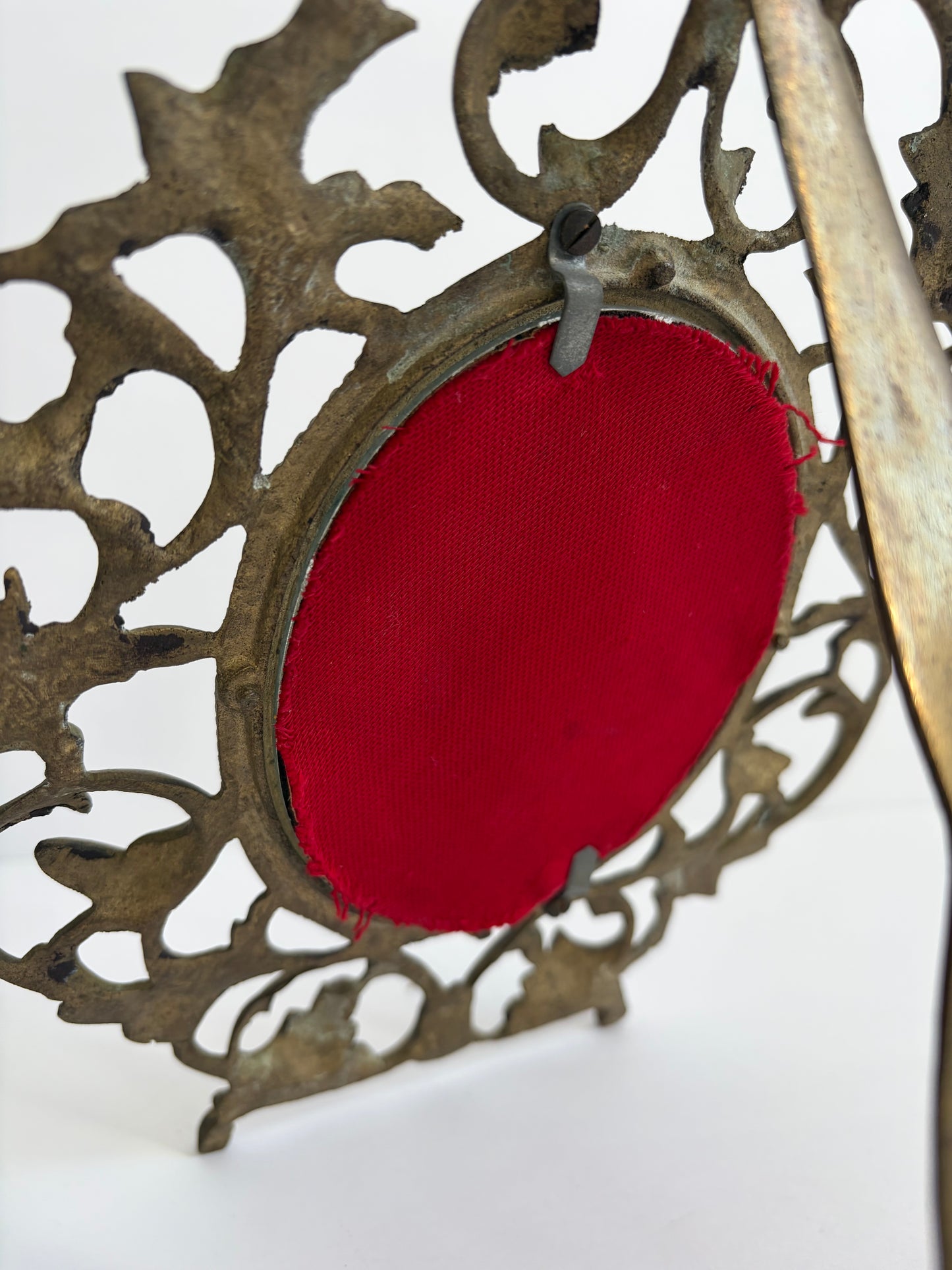 Art Nouveau Gold Mirror
