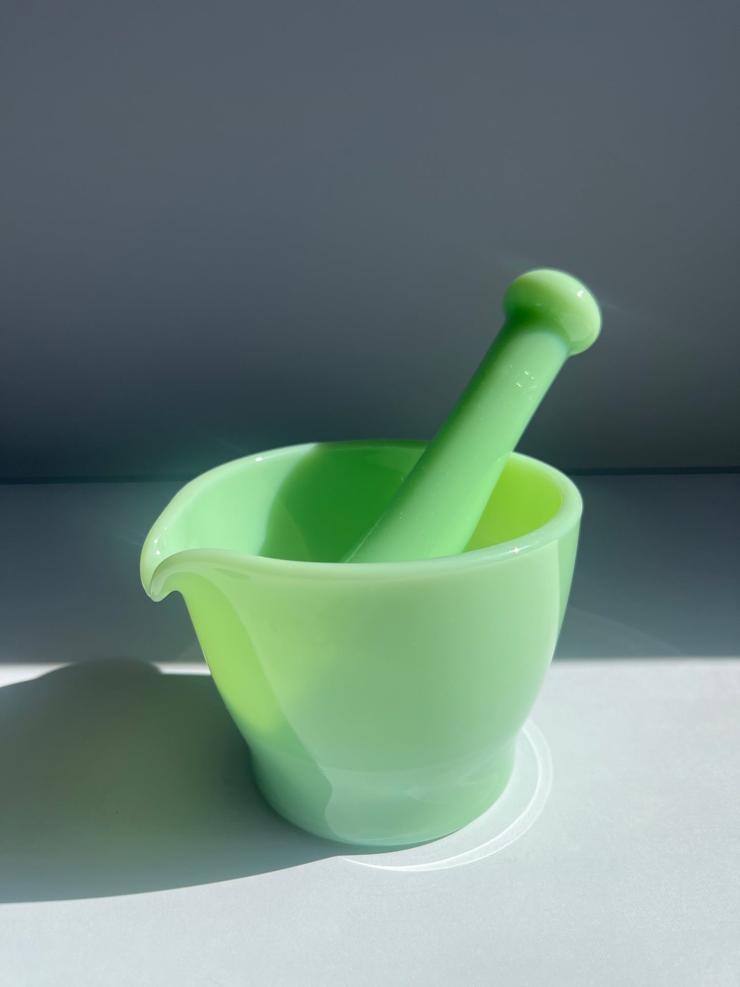 Jadeite Mortar and Pestle