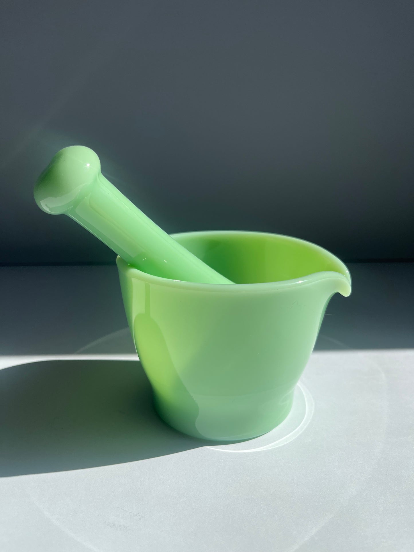 Jadeite Mortar and Pestle