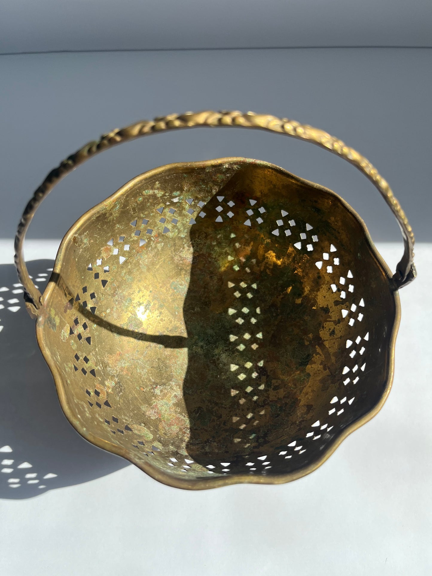 Brass Basket