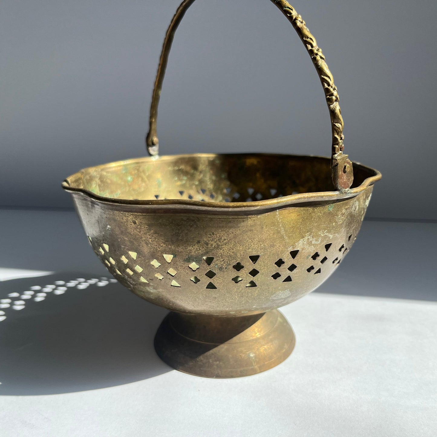 Brass Basket