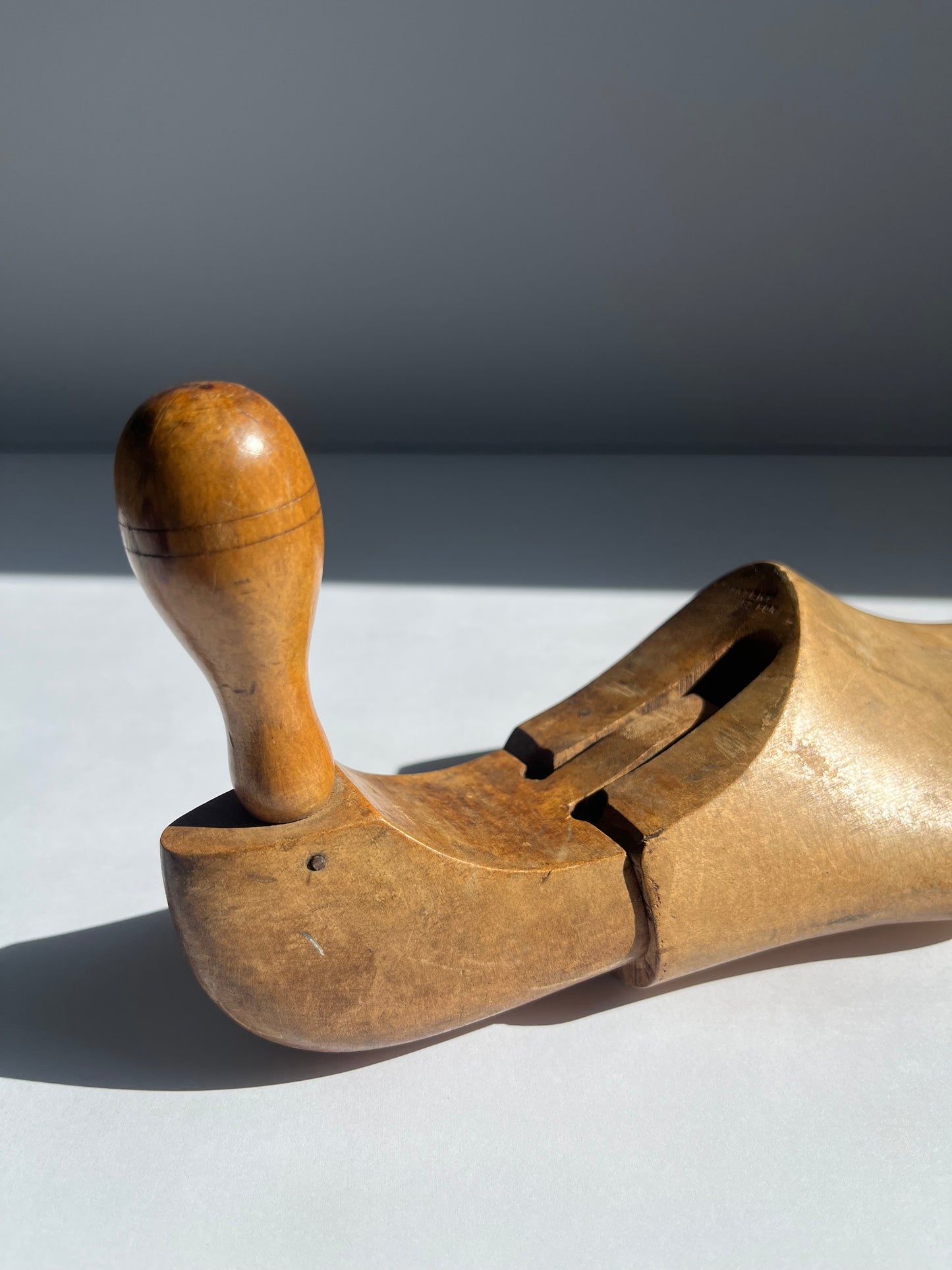Vintage Wood Foot Mold