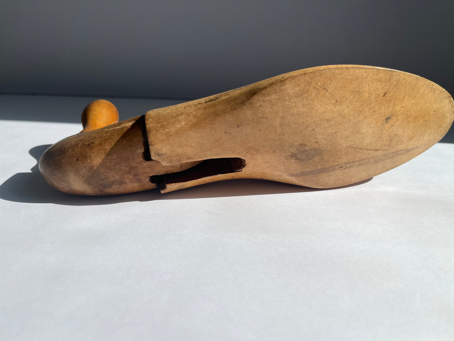 Vintage Wood Foot Mold