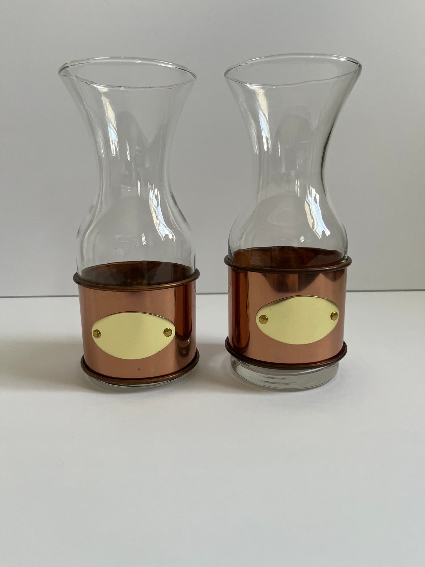 Glass + Copper Decanter