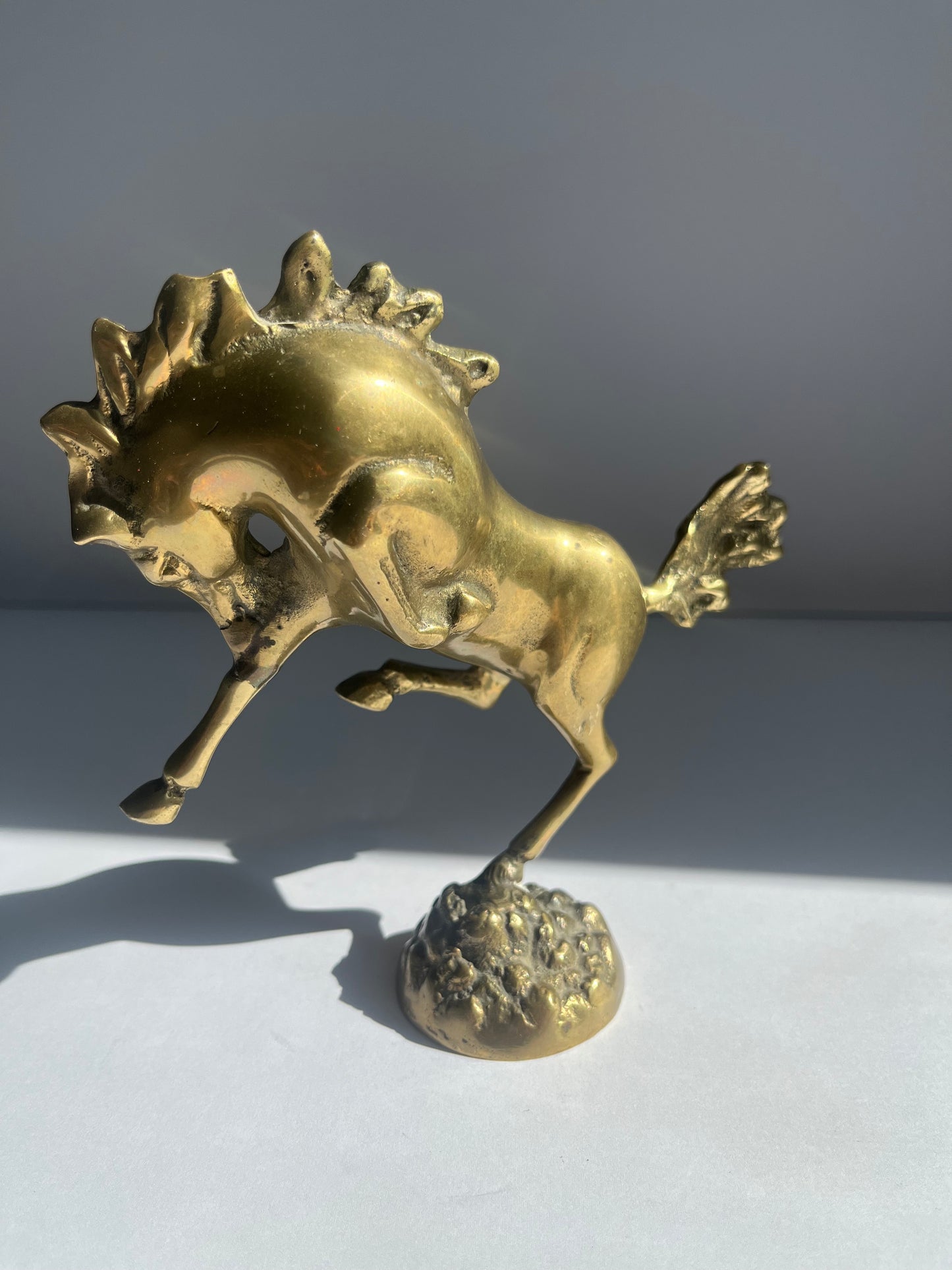 Vintage Brass Horse