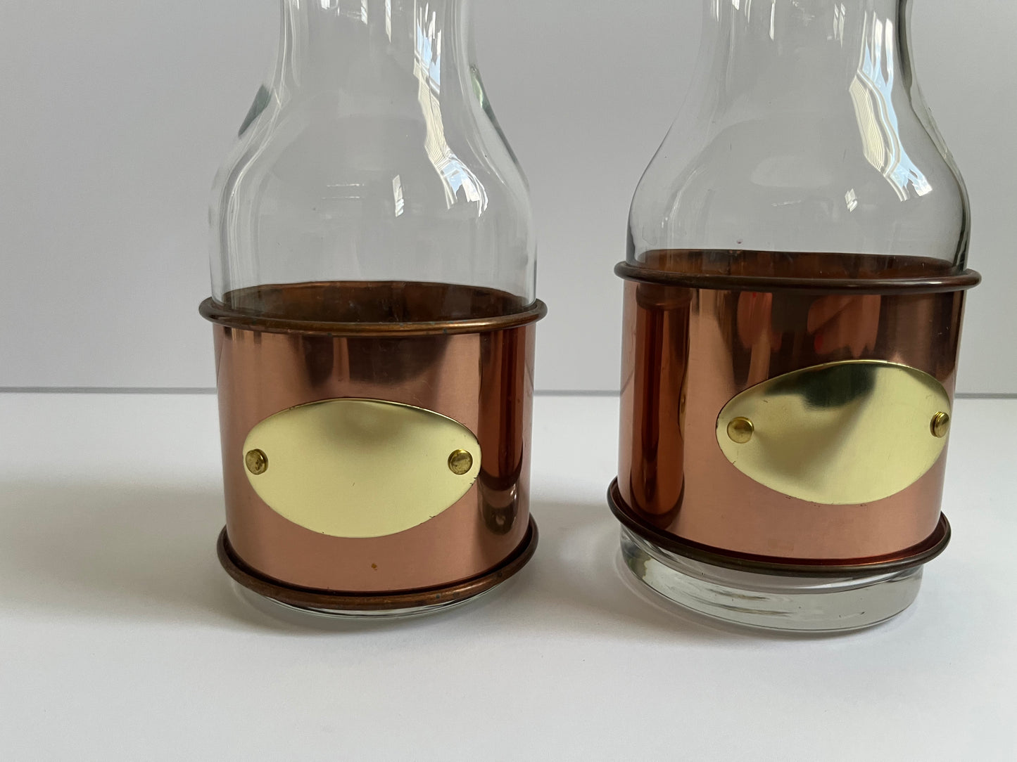Glass + Copper Decanter