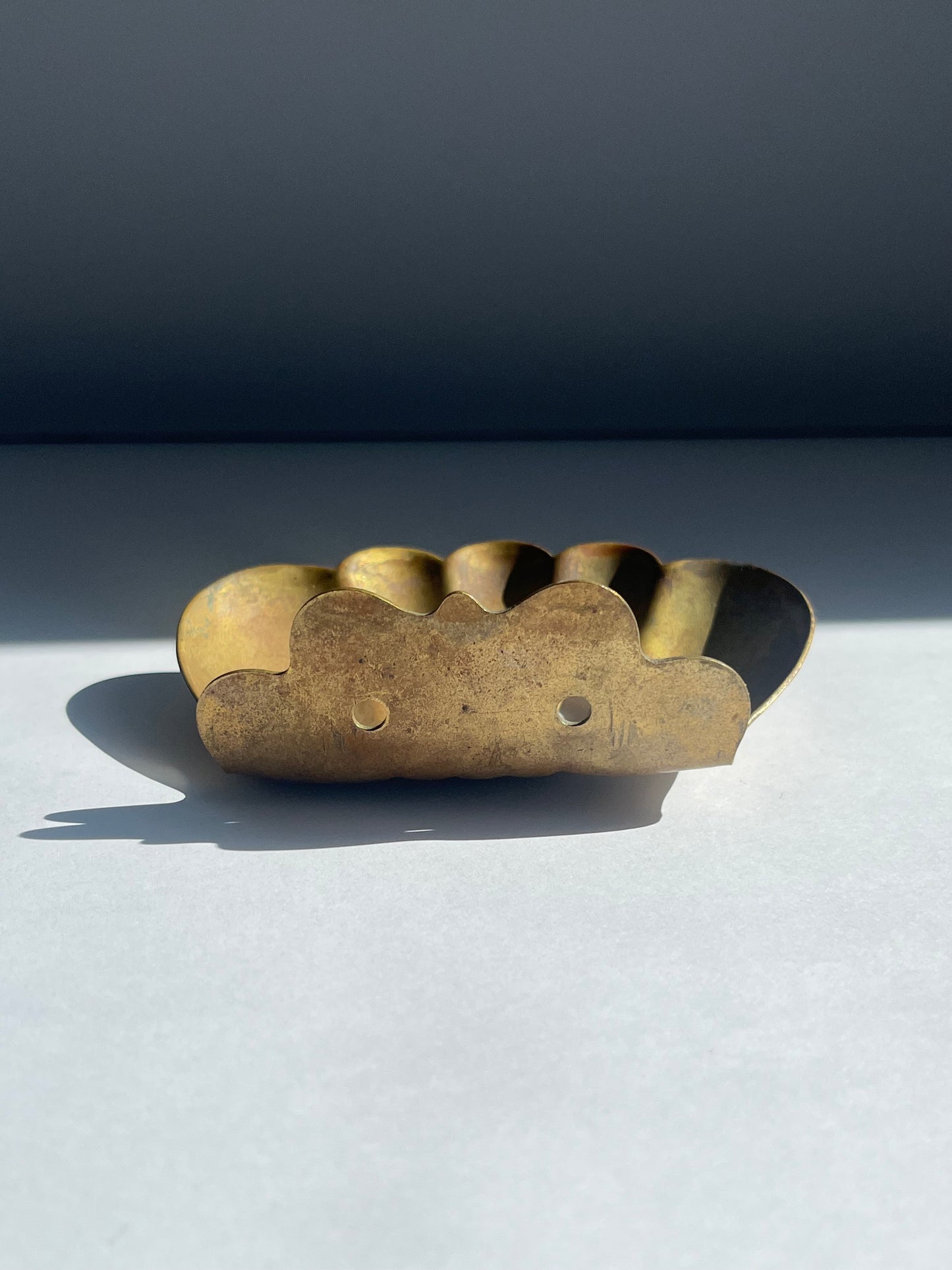 Antique Scalloped Soap Dish