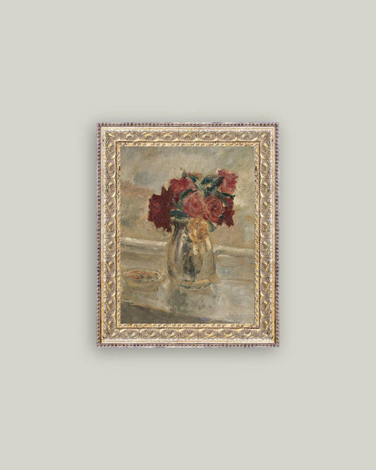 Valentine Rose Framed Art