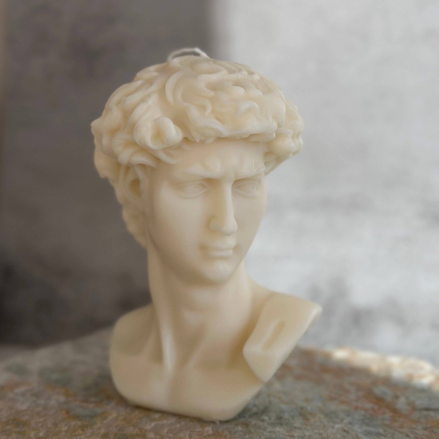 David Bust Candle