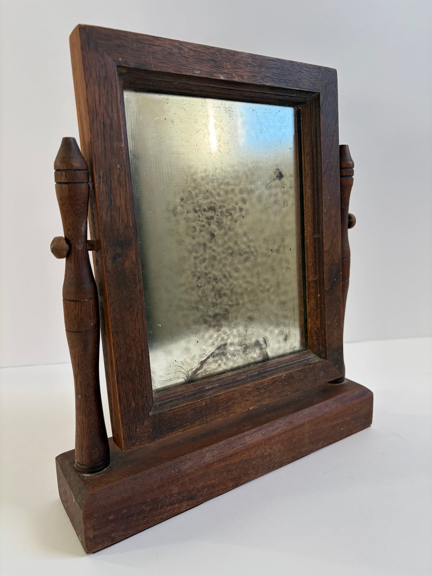 Vintage Wood Mirror