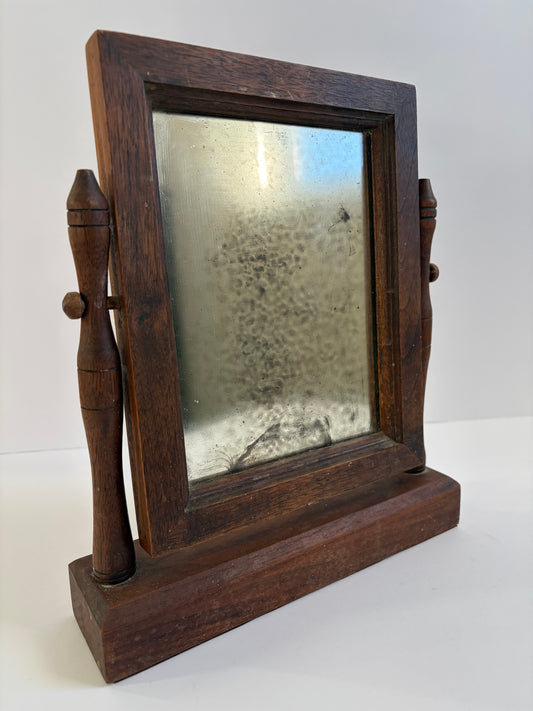 Vintage Wood Mirror
