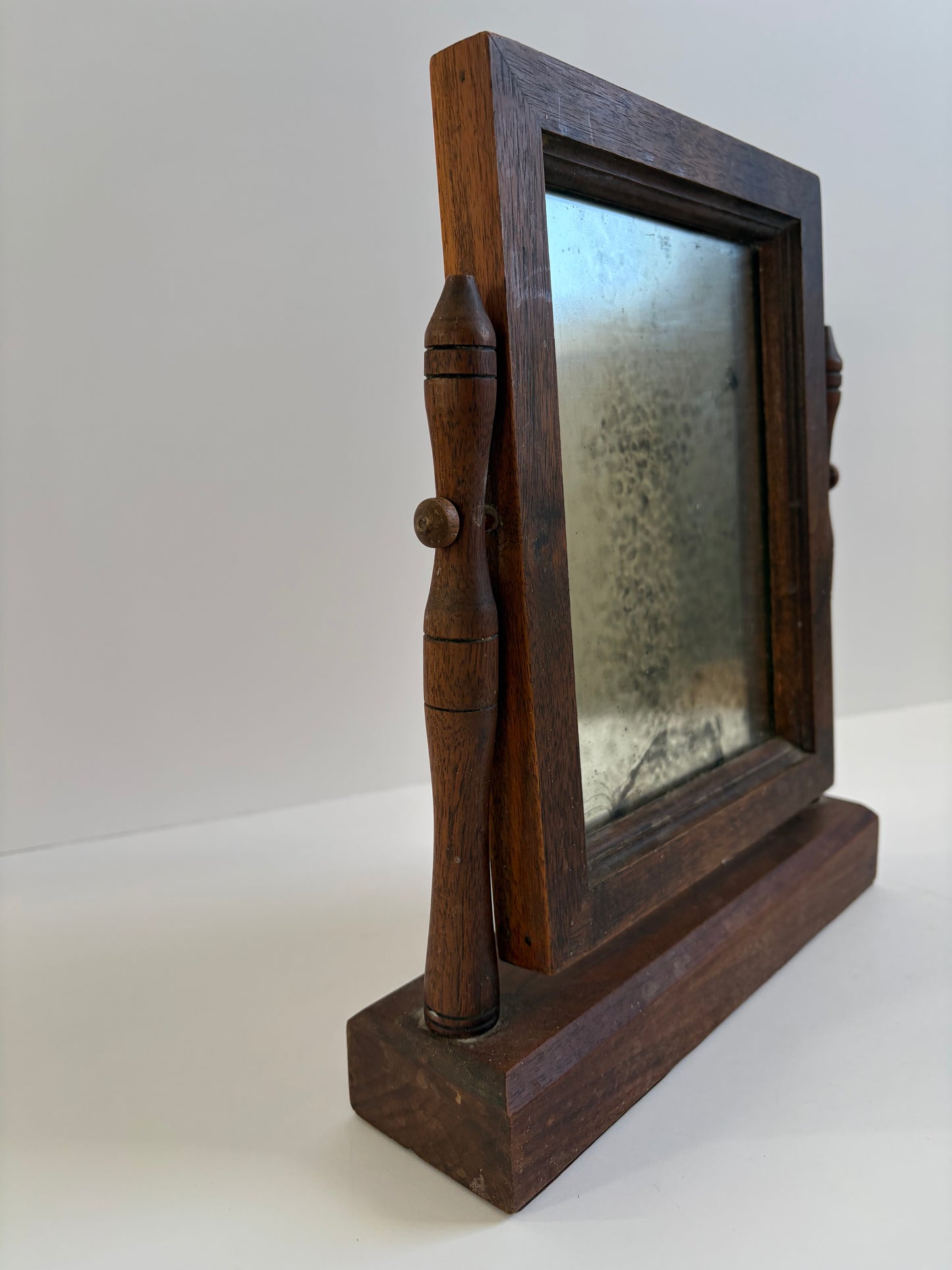 Vintage Wood Mirror