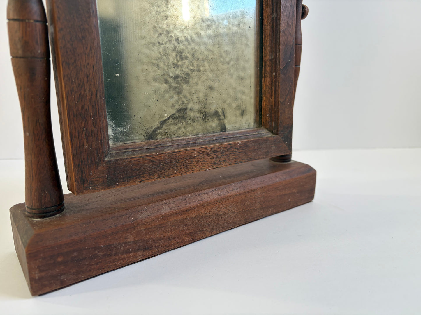 Vintage Wood Mirror