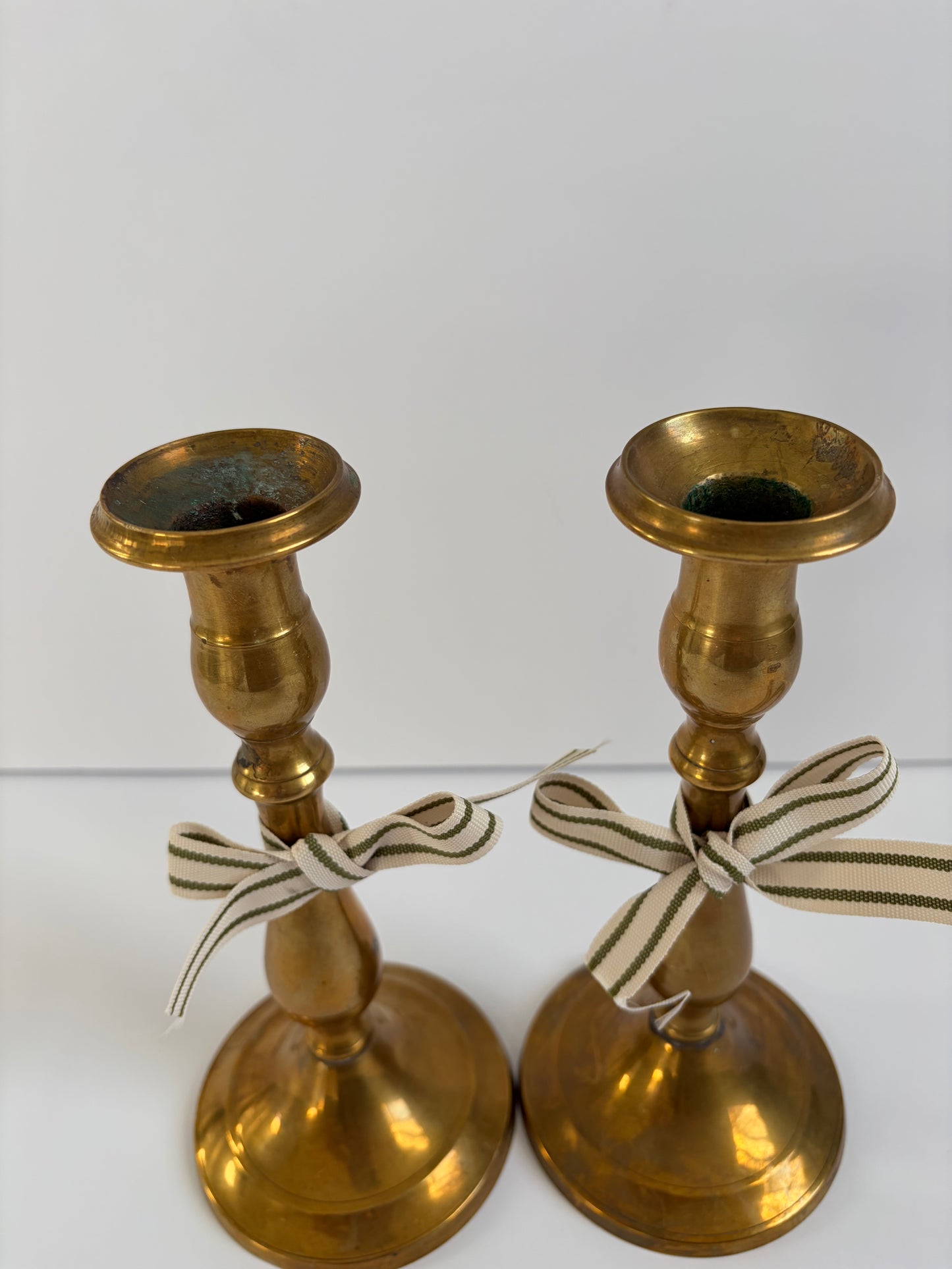 Brass Candlesticks | Set of 2
