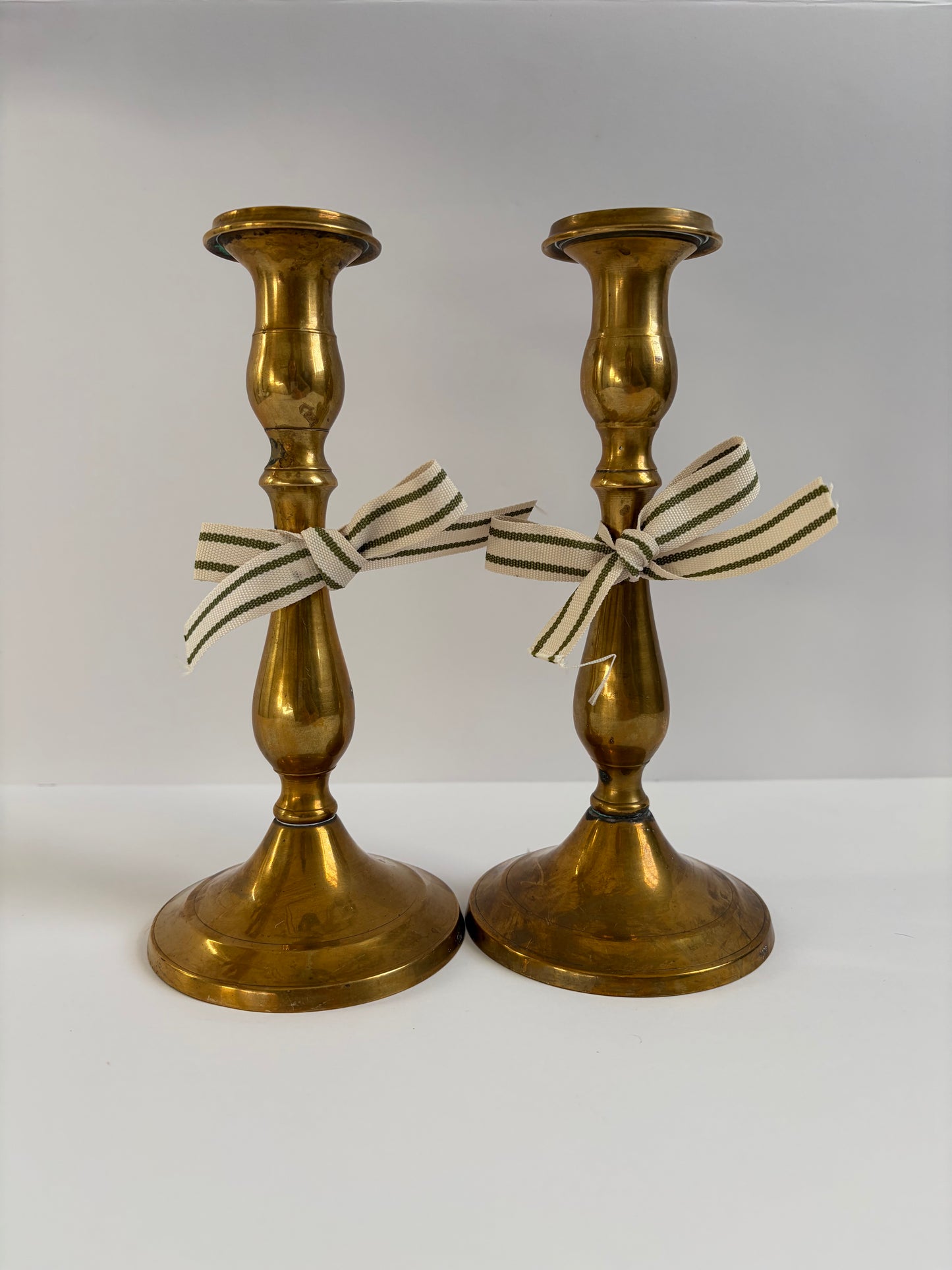 Brass Candlesticks | Set of 2