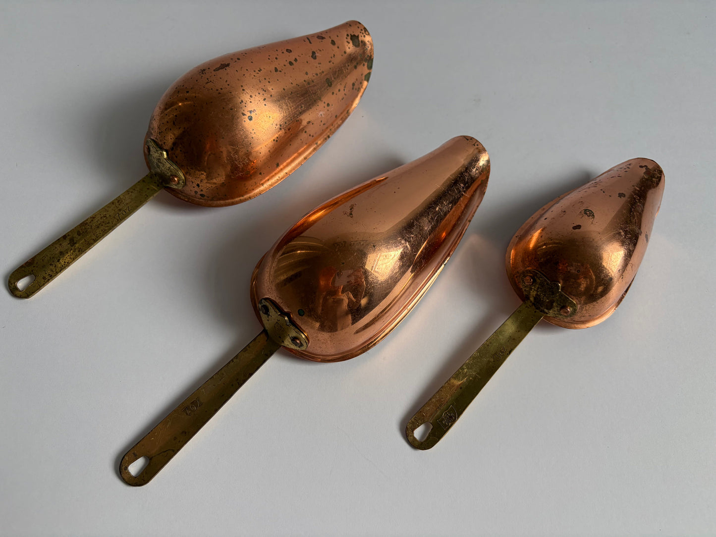 Copper Measuring Scoops