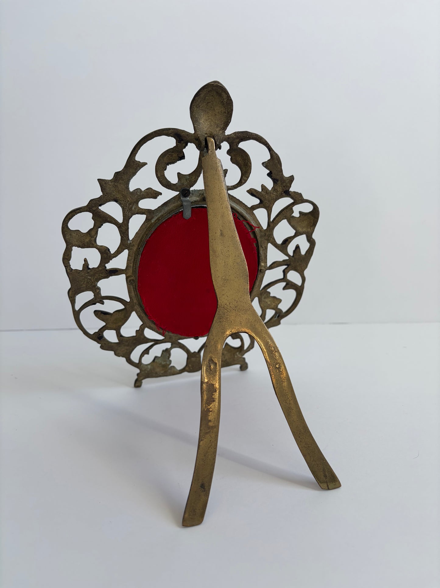 Art Nouveau Gold Mirror