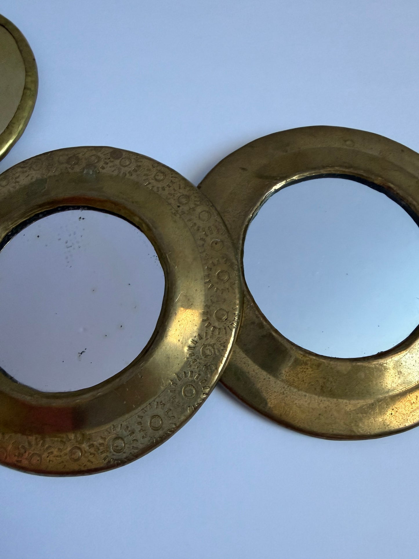 Gold Mirrors | Set of 3