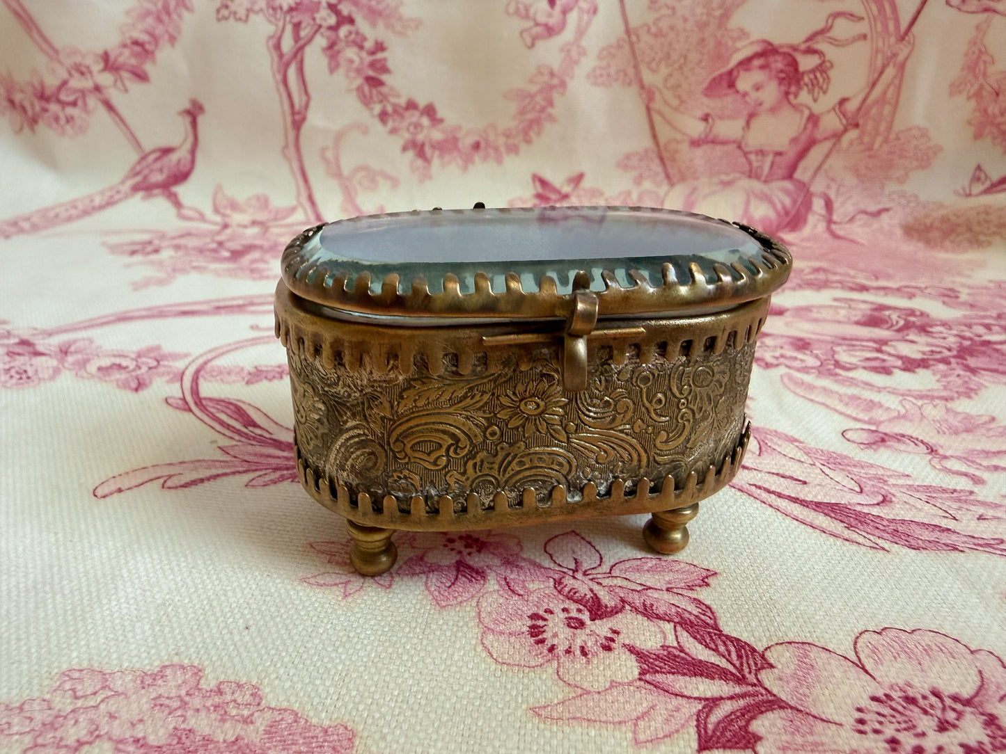French Ormolu Jewelry Casket