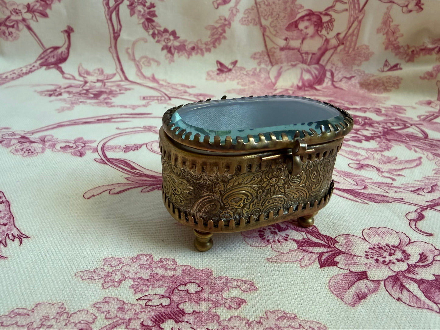 French Ormolu Jewelry Casket