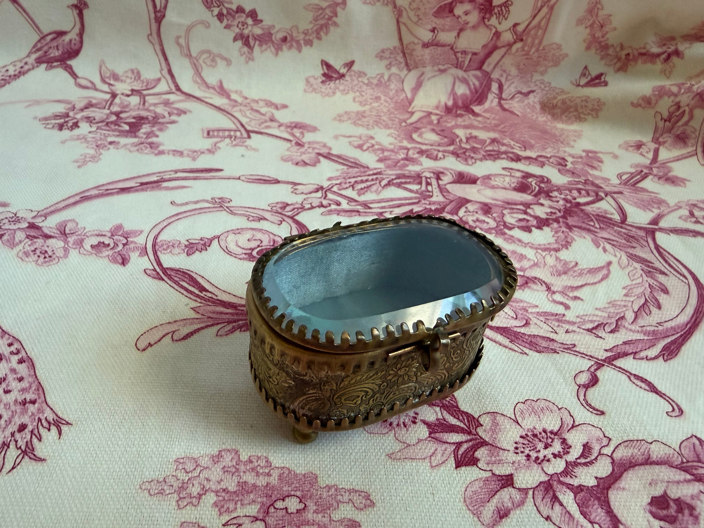 French Ormolu Jewelry Casket