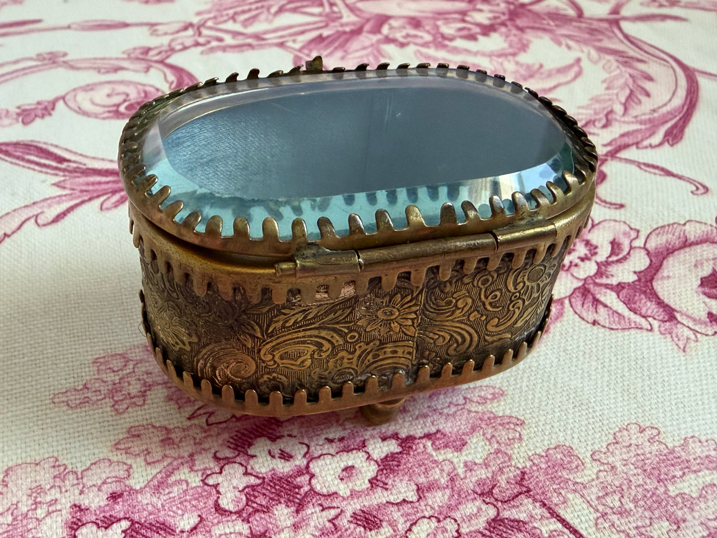 French Ormolu Jewelry Casket