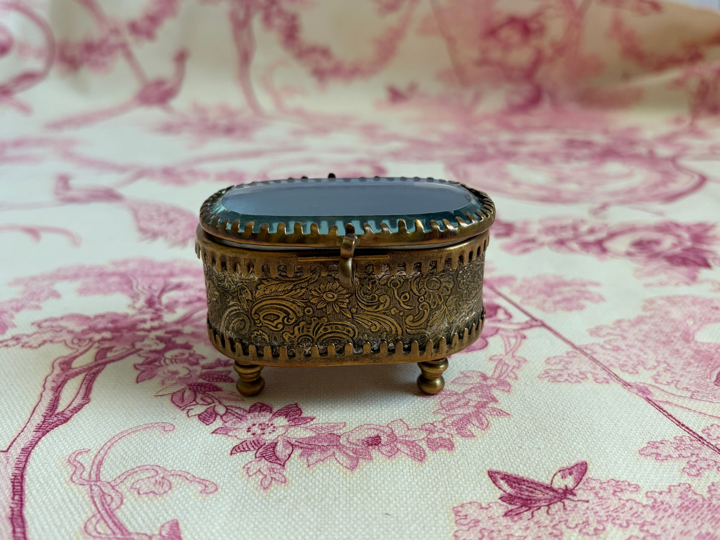 French Ormolu Jewelry Casket