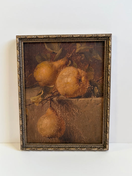 Pear Still Life