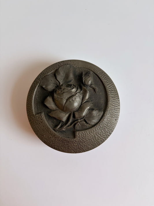 Art Nouveau Pewter Trinket Dish