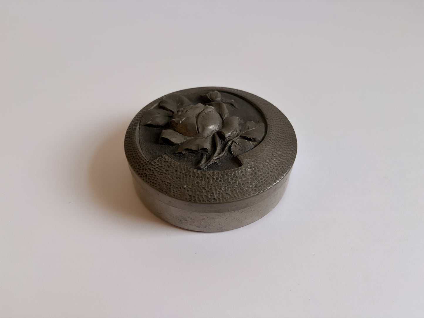 Art Nouveau Pewter Trinket Dish