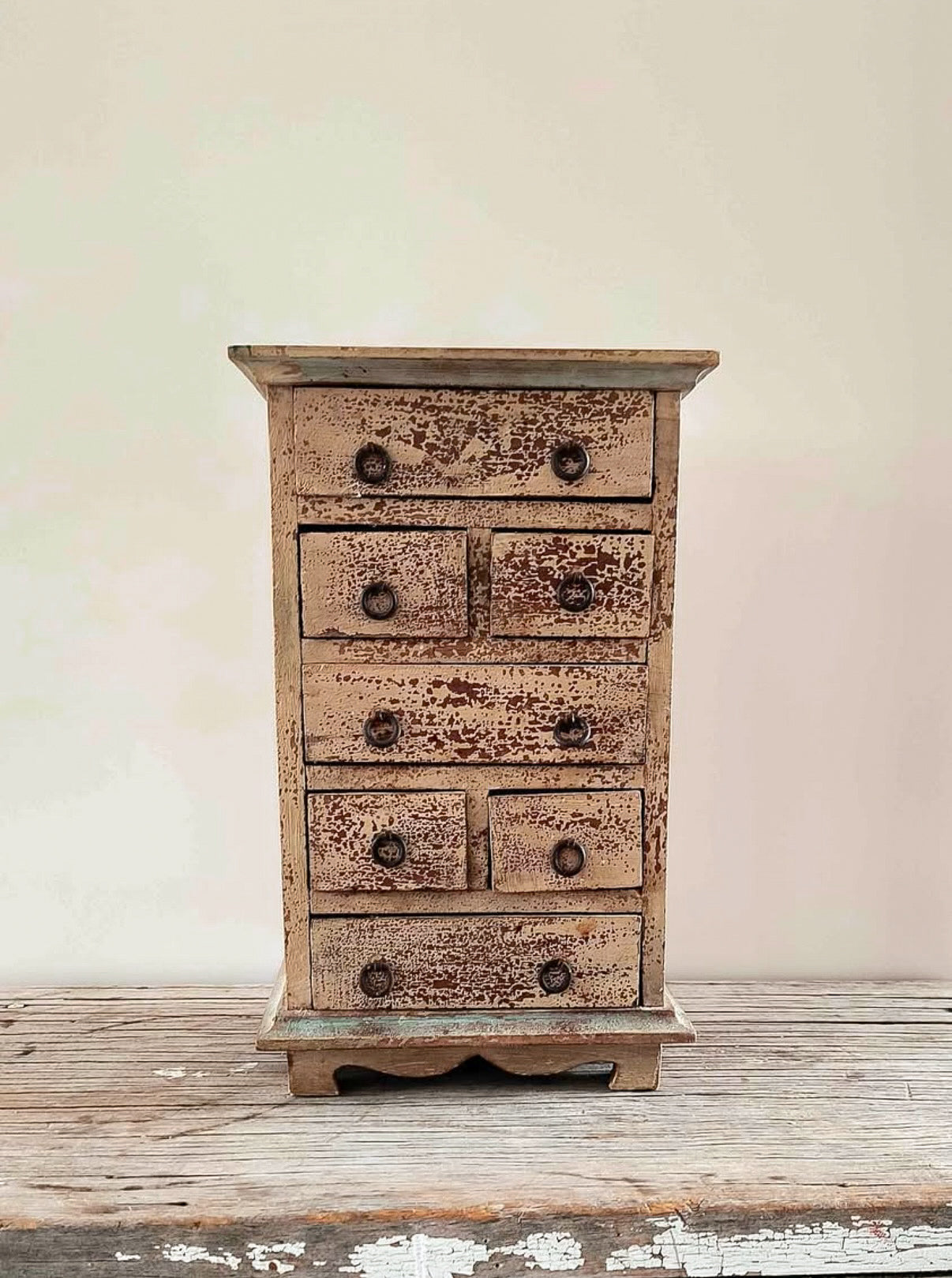 Chippy Wood Cabinet