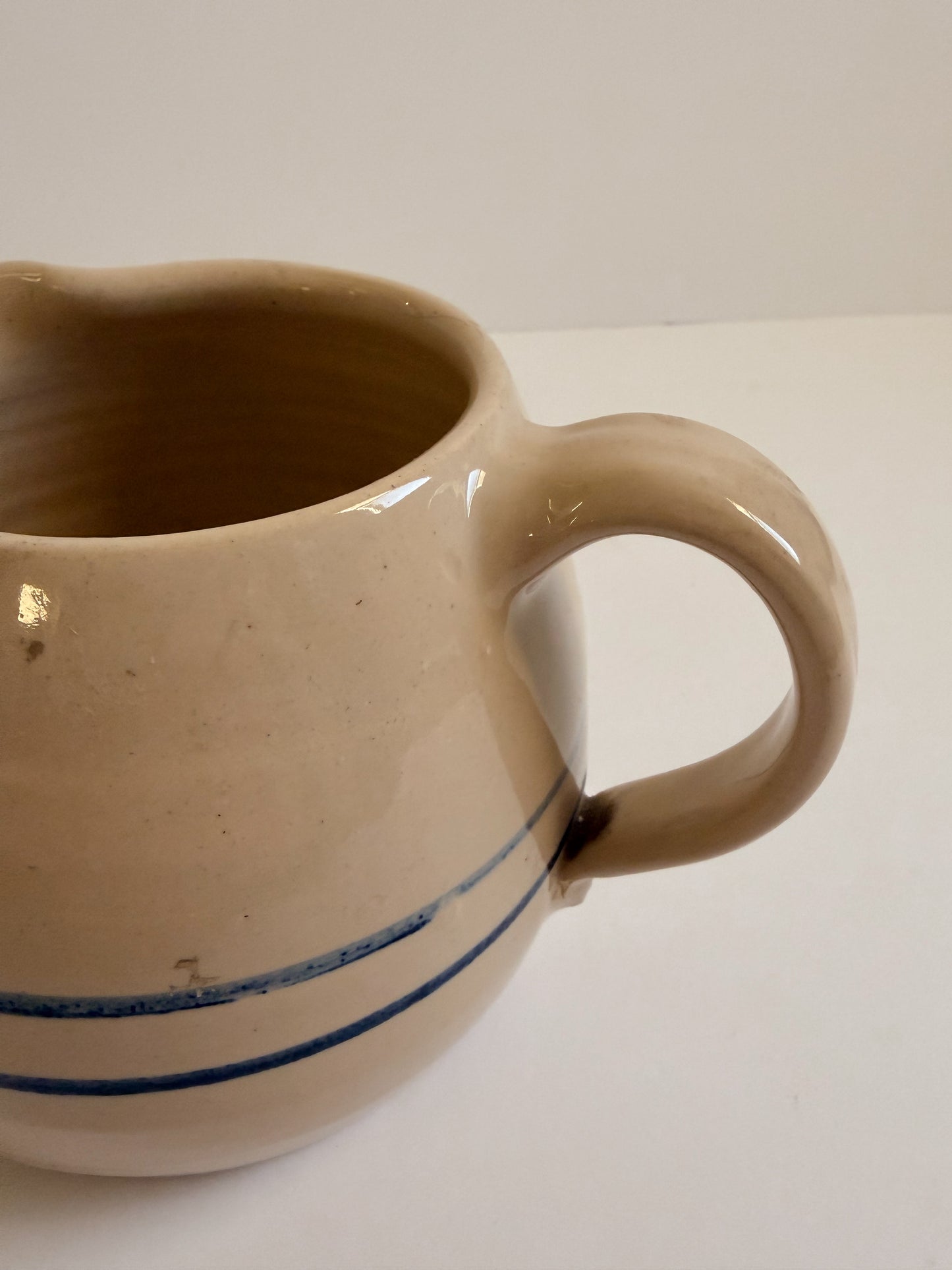 Farmhouse Stoneware Pitcher