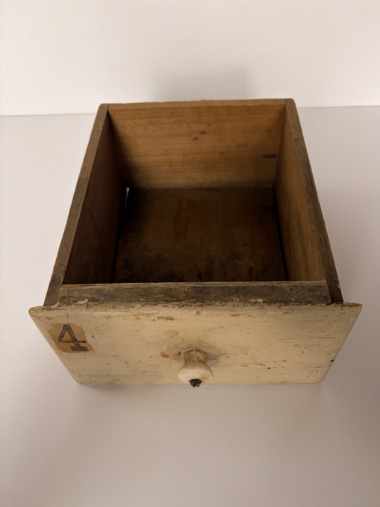 Worn Wooden Drawer