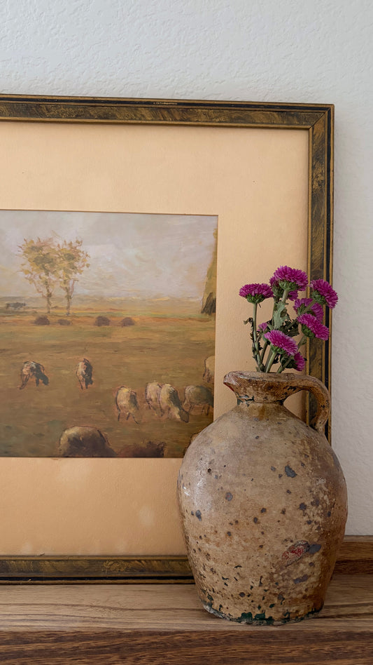 French Stoneware Jug