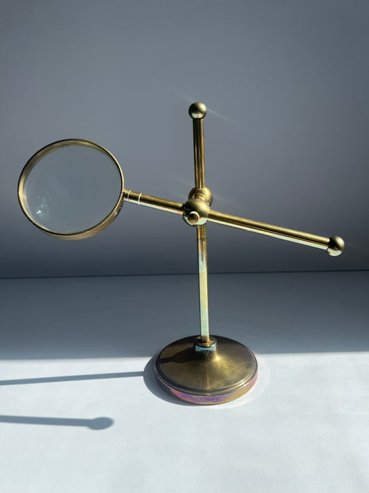 Brass Magnifying Glass