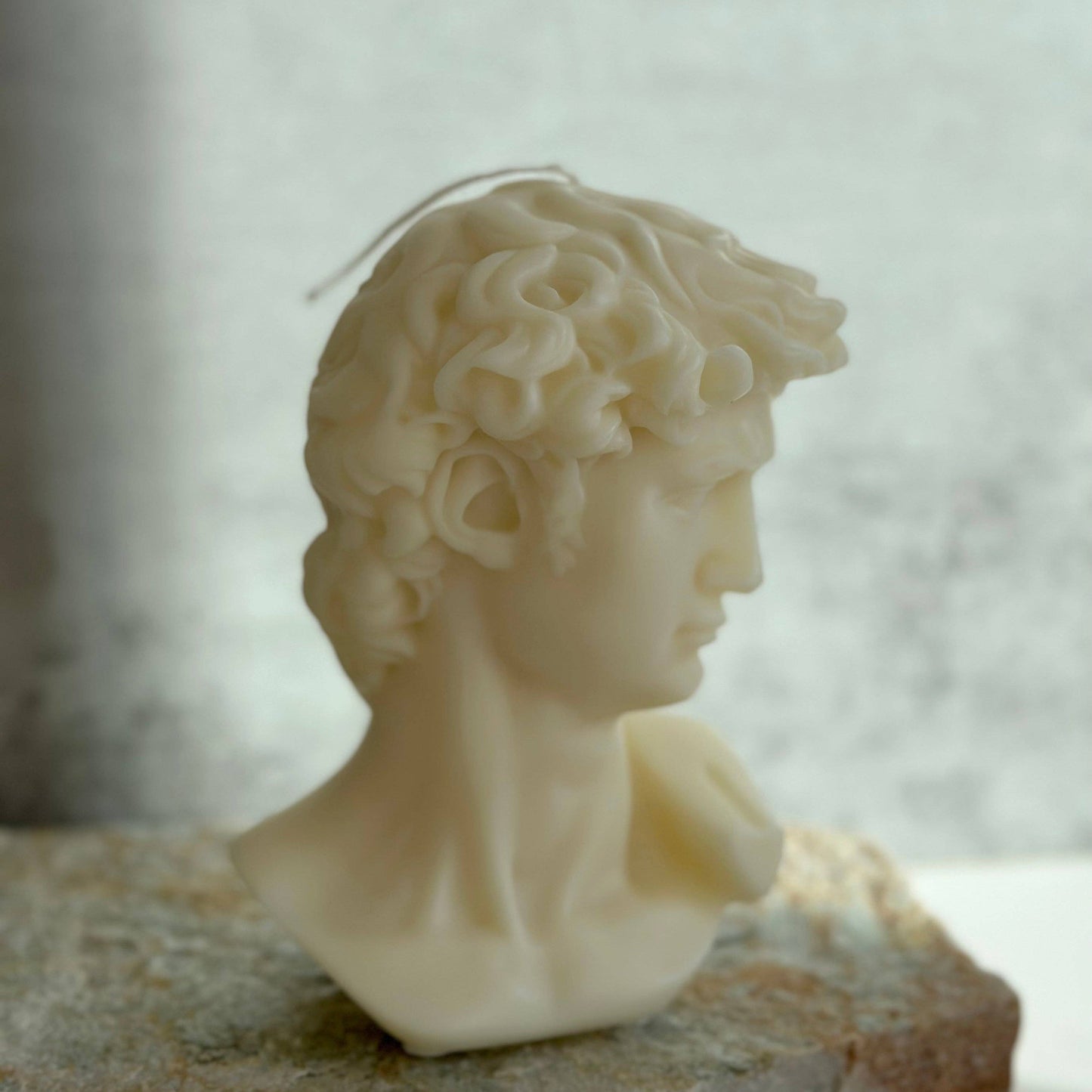 David Bust Candle