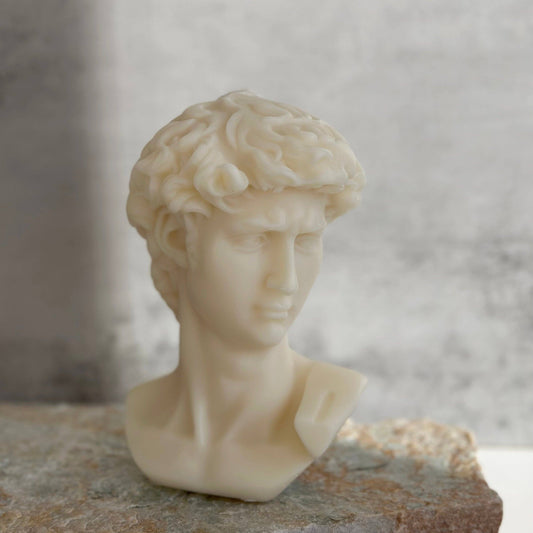 David Bust Candle