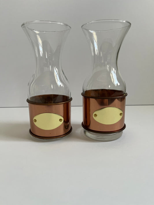 Glass + Copper Decanter