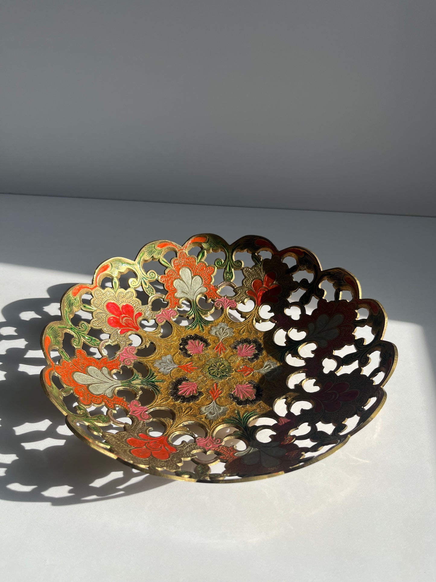 Brass Pedestal Bowl