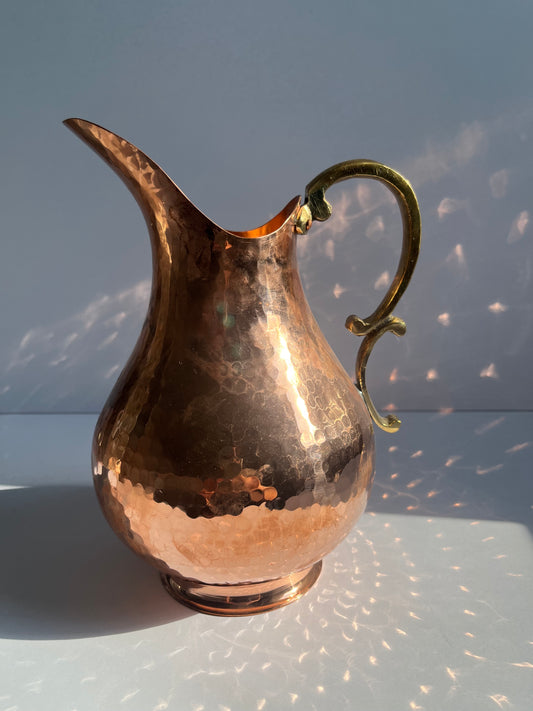 Copper Pitcher